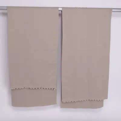 Veckbandslängd (Beige) från My Home Polyester