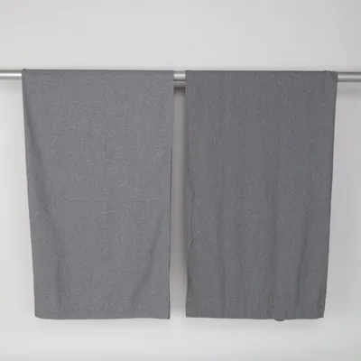 Gordijn aan roede (Grijs) van IKEA Polyester