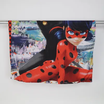 Påslakan (Röd, Flerfärgad) från Miraculous Polyester