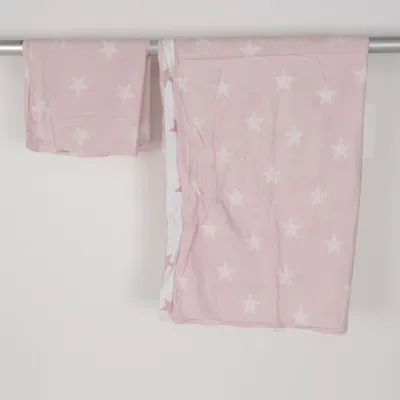 Bed set (Pink, White) from Dormia Cotton