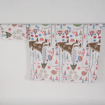Bed set (White, Multicolored) from Iittala Cotton