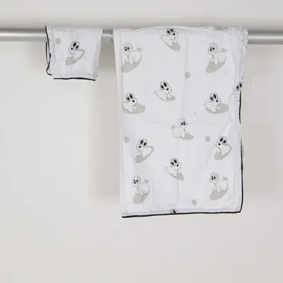 Dekbedset (Wit, Grijs) van BabyTrold