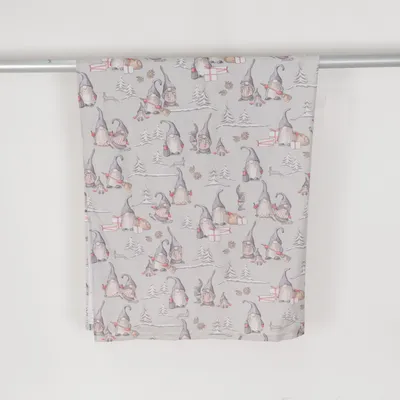 Shower curtain (Gray, Multicolored) from Rusta Home Polyester