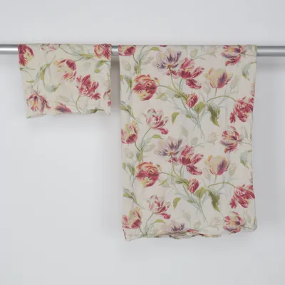 Duvet cover (Beige, Multicolored) from Laura Ashley Cotton