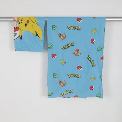 Bäddset (Blå, Flerfärgad) från Pokémon