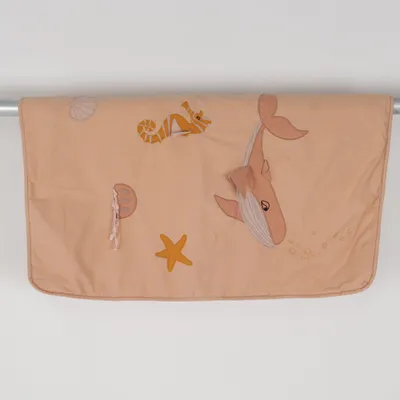 Babytæppe (Beige) fra Liewood Økologisk bomuld, Polyester