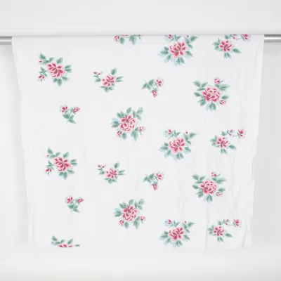 Underlakan (Vit, Flerfärgad) från Indiska Bomull