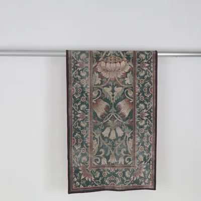Laagpolig vloerkleed (Groen, Rood, Beige) van Ruggable Polyester, Polyurethaan