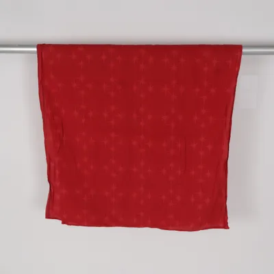 Nappe de table (Rouge) de Kosta Linnewäfveri Coton
