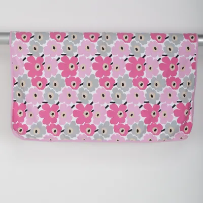 Babyfilt (Rosa, Grå, Vit, Flerfärgad) från Marimekko Bomull