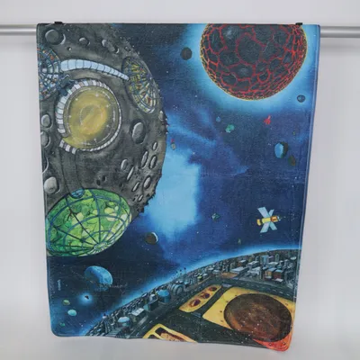 Laagpolig vloerkleed (Blauw, Meerkleurig) van Jako-O Polyester