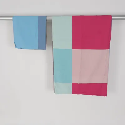 Bed set (Pink, Green, Blue) from IKEA Cotton