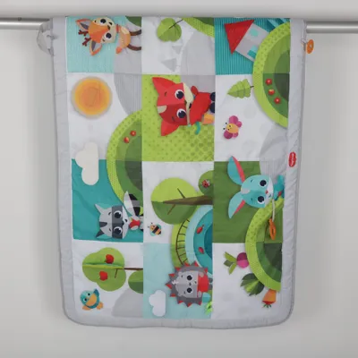 Tapis de jeu (Multicolore, Blanc, Vert) de Tinylove Polyester