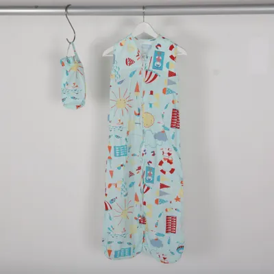 Swaddle sack (Blue, Multicolored) from Grobag Cotton
