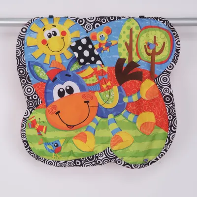 Lekmatta (Flerfärgad, Röd, Grön) från Playgro