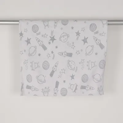 Woven rug (White, Gray) from Alice & Fox Cotton
