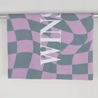Blanket (Purple, Gray, White)