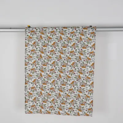 Baby blanket (White, Yellow, Green) from Klippan Yllefabrik