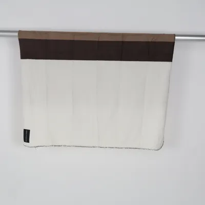 Couverture (Blanc) de Kosta Linnewäfveri Polyester recyclé