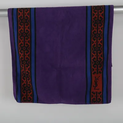 Badlakan (Lila, Flerfärgad) från Yves Saint Laurent Bomull