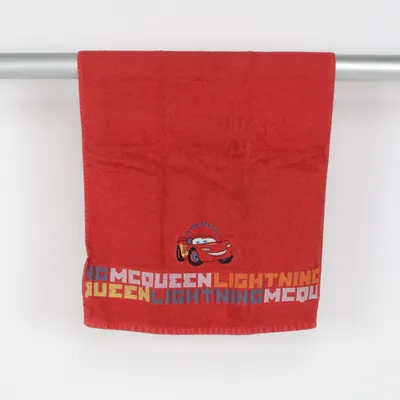 Handduk (Röd, Flerfärgad) från Disney Pixar Bomull