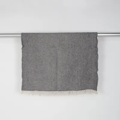 Filt (Grå, Vit) från Klippan