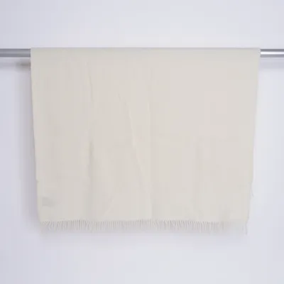 Överkast (Vit) från Klippan Ull