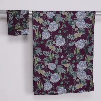 Bäddset (Lila, Flerfärgad) från Rusta Home Polyester