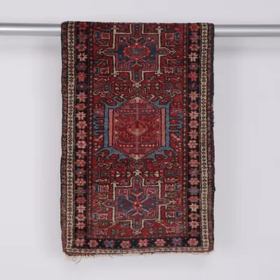 Kortluvet tæppe (Orientalisk matta, mycket god och tät kvatitet) Uld