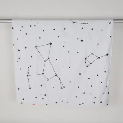 Duvet cover (White, Black) from Blanc