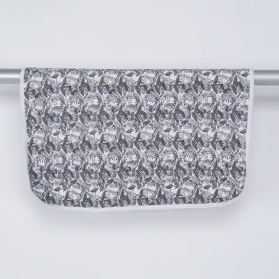 Babyfilt (Grå, Vit, Flerfärgad) från ICA I Love Eco Bomull