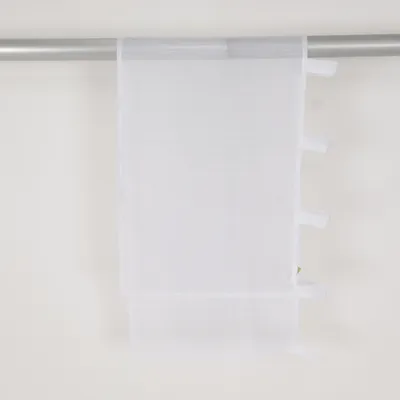 Curtain pelmet (White) from I Love Home Polyester