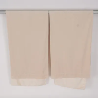 Rideau passe tringle (Beige) de Mio Polyester