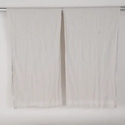 Pleat curtain (Hannalill) from IKEA Cotton