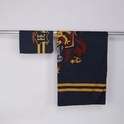 Bäddset (Blå, Gul, Röd) från Harry Potter Polyester