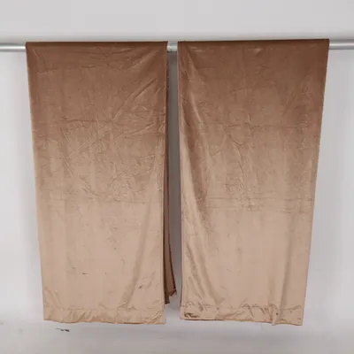 Pleat curtain (Beige) from Mio Polyester