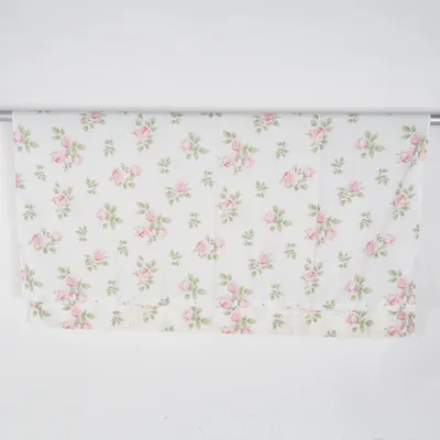 Shower curtain (White, Pink, Green) Polyester