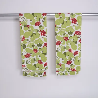 Panelgardin (Grön) från Serholt Bomull