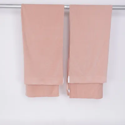 Gardin med rynkebånd (Pink) fra Jotex