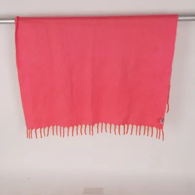 Deken (Roze, Oranje) van H&M Home Acryl, Polyester, Wol