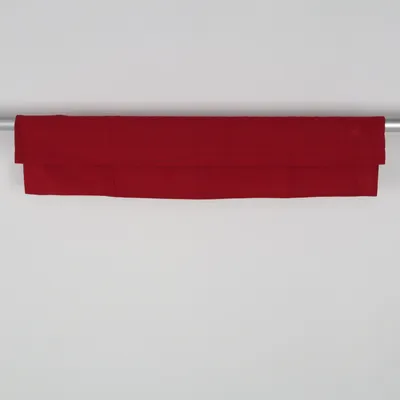 Cantonnière (Rouge) de Elsaform Coton