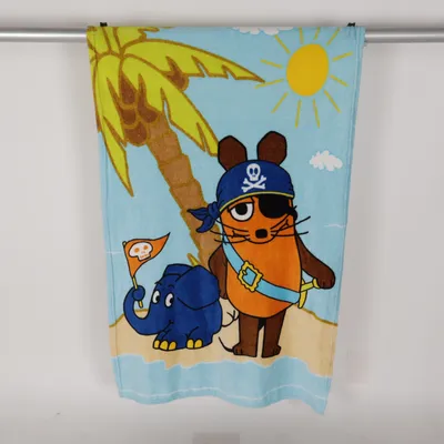 Tæpppe (Blå, Flerfarvet) fra DieMaus Polyester