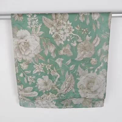 Rideau de douche (Vert, Gris)