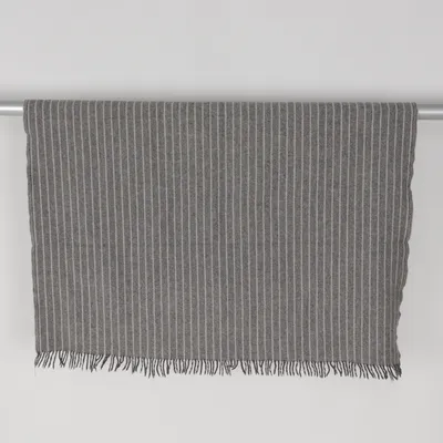 Plaid (Grå, Hvid) fra Id Uld