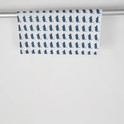 Babydecke (Weiß, Blau) von Mumin Baumwolle