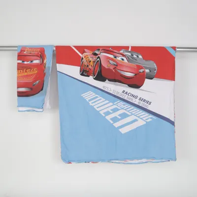 Bäddset (Blå, Röd, Vit) från Disney Pixar Bomull