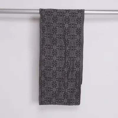 Löpare (Grå, Silverfärgad) från Indiska Bomull