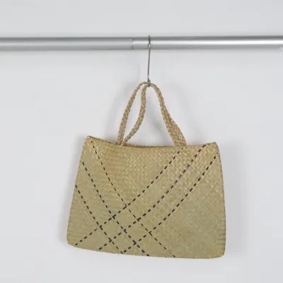 Strandväska (Beige, Svart)