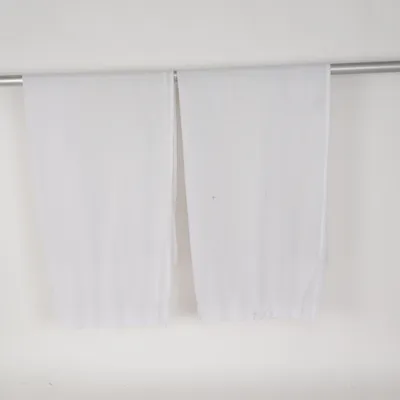 Rideau passe tringle (Blanc) de Boel & Jan Polyester