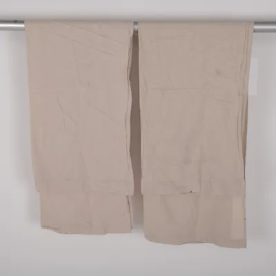 Gardinfag (Beige) fra Elsaform Bomuld